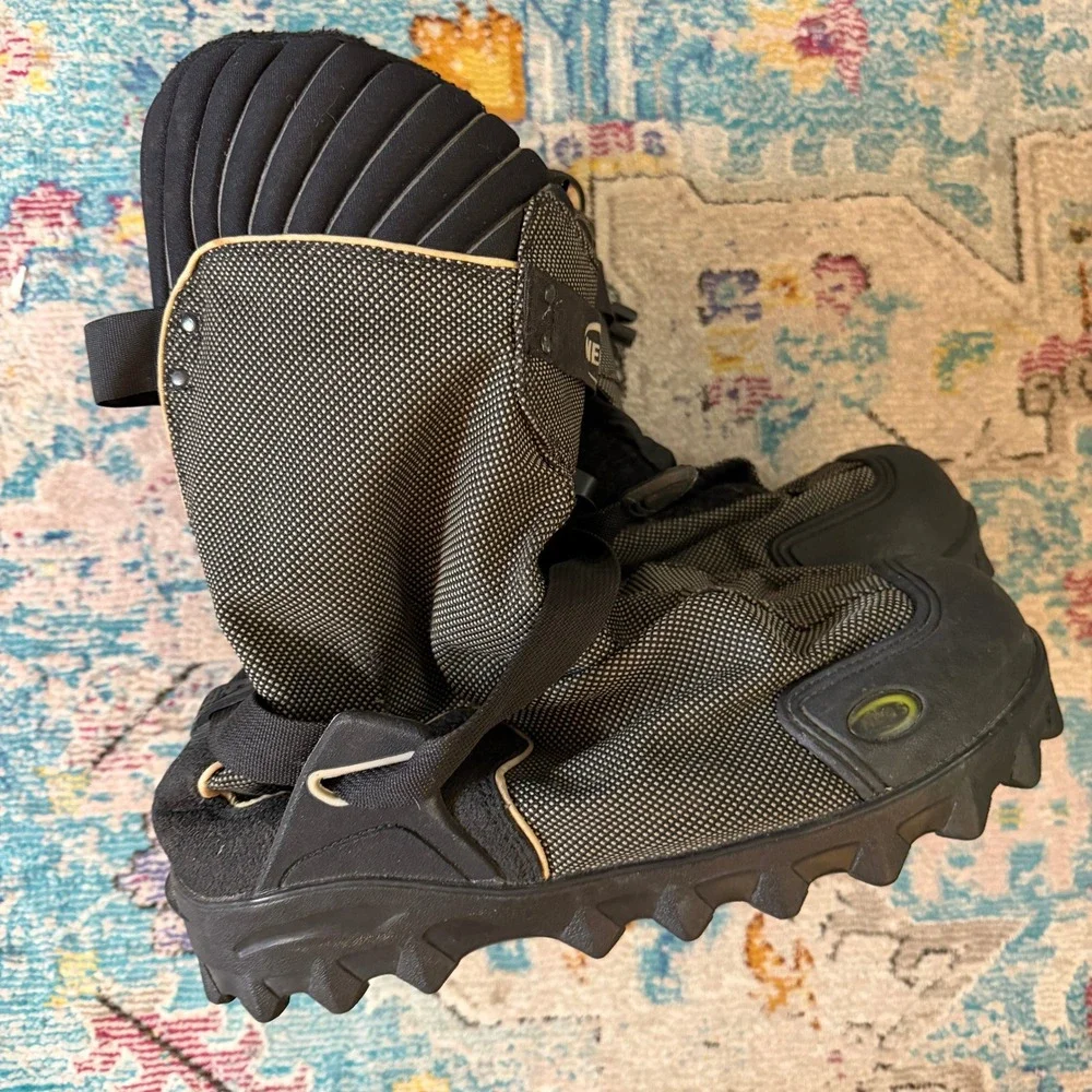 NEOS Navigator 5 Overshoes Unisex Black Good Vibram Ninja Sole Waterproof Gaiter